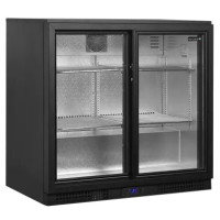 Kylmäkaappi Backbar Tefcold BA26S, 2 sliding glass doors 