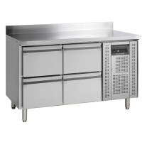 Kylmätyöpöytä neljällä vetolaatikoilla Tefcold CK7240