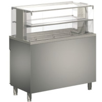 Cube-vitriini Porkka DLX801CL-VIT-SM