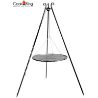 Kolmijalka 180 cm grilliritilällä ⌀ 70 cm Cook King