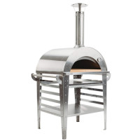 Pizzauuni-setti ulkokäyttöön GrillSymbol Pizzo-inox