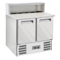 Pizzatyöpöytä Diamond WR-SRP6-Z2 graniittipöydällä