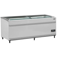 Pakaste/Kylmä arkku lasikannella Tefcold SFI185-CF VS