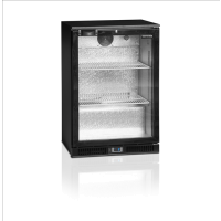 Kylmäkaappi Tefcold DB125H lasiovella 