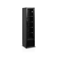 Kylmäkaappi lasiovella Tefcold FS176H Black