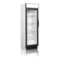 Kylmäkaappi lasiovella Tefcold CEV425CP 2 LED L/H