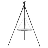 Kolmijalka TIPI 210 cm RST-grilliritilällä ⌀ 70 cm Cook King