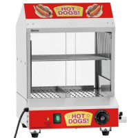 Hot Dog höyrystinvitriini Bartscher WB1001