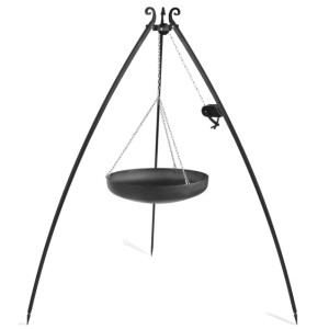 Kolmijalka 200 cm wokilla ⌀ 70 cm + vinssi Cook King
