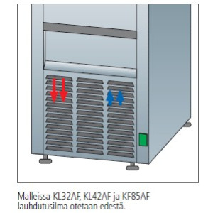 Jäähilekone Porkka KF85AF
