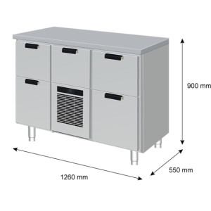 Juomavetolaatikosto Porkka B55/2-CDX-2
