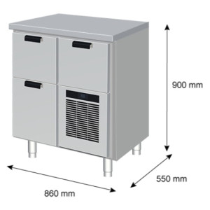 Juomavetolaatikosto Porkka B55/2-CDX