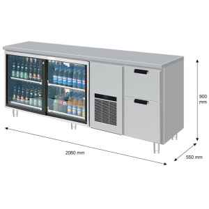Juomavetolaatikosto Porkka B55/SG12-CDX-2