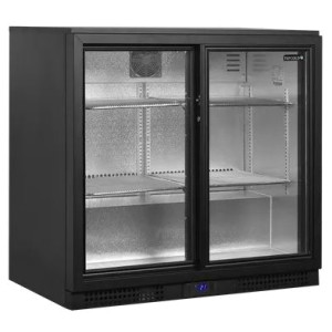 Kylmäkaappi Backbar Tefcold BA26S, 2 sliding glass doors 