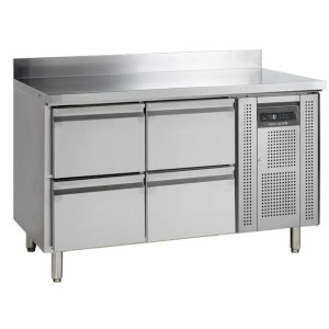 Kylmätyöpöytä neljällä vetolaatikoilla Tefcold CK7240