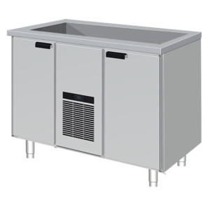 Kylmäkaapisto Porkka CL-GNS-1-CHX-1, kylmäaltaalla
