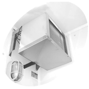 Kylmähuone + kylmäkone Tefcold CR2923C