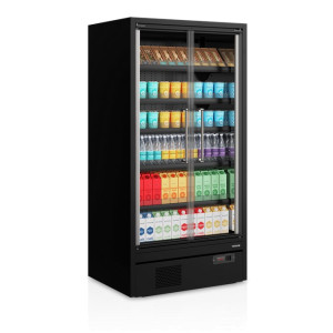 Kylmäkaappi lasiovilla Tefcold Galaxy+ GP10FGD