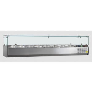 Pöytä kylmävitriini Tefcold GVC38-180