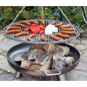 Kolmijalka 180 cm grilliritilällä ⌀ 80 cm Cook King