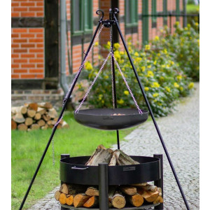Kolmijalka 180 cm wokilla ⌀ 70 cm Cook King