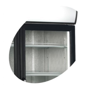 Kylmäkaappi Tefcold FSC1000H lasiovilla