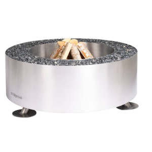 Ulkotulisija GrillSymbol Luna Silver Ø 119 cm