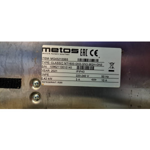 Metos NT1600 kylmäkasetti kylmävetariin käytetty