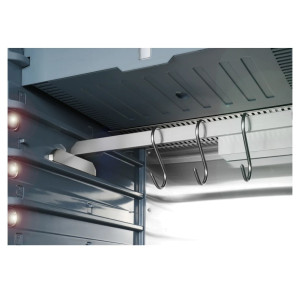 Raakakypsytyskaappi Hendi Arktic, musta