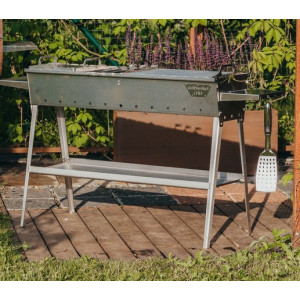 Hiiligrilli Grillsymbol Naked Chef XL Silver