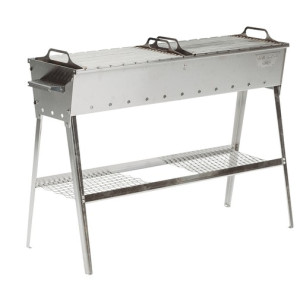 Hiiligrilli Grillsymbol Naked Chef XL Silver