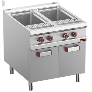 Pastakeitin jalustalla Diamond E9/CPA8-N , 2 x GN 1/1 40L