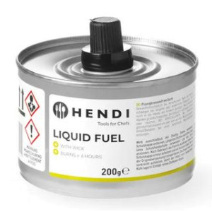 Polttoaine lämpöhauteelle Hendi