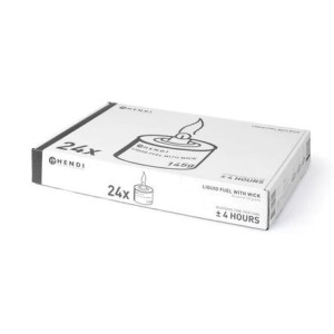 Polttoaine lämpöhauteelle Hendi