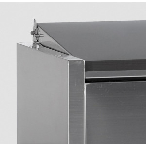 Pöytä kylmävitriini Tefcold GVC38-160 S/S