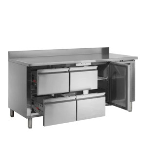 Työtaso kylmäkaapeilla Tefcold CK7340