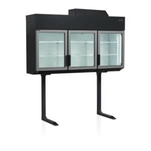 Pakastekaappi seinälle lasiovilla Tefcold MTF185B VS
