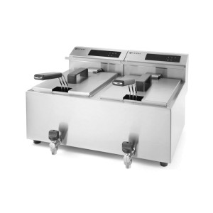 Rasvakeitin Hendi Profi Line Digital, 2 x 8 L