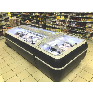 Pakaste- / kylmäallas Tefcold TWIN 220-CF-Valkoinen