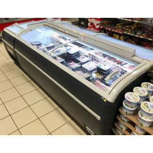 Pakaste- / kylmäallas Tefcold TWIN 220-CF-Valkoinen