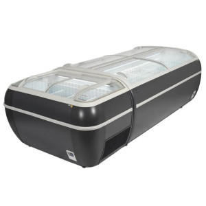 Pakaste- / kylmäallas Tefcold TWIN 220A-CF-Antrasiitti