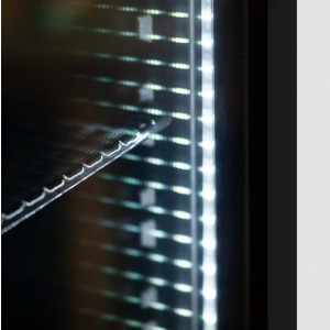 Pakastekaappi lasiovella Tefcold UF400VGB