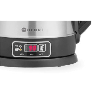 Vedenkeitin 1,8 L lämpötilansäädöllä Hendi