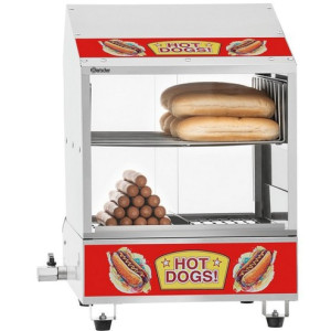 Hot Dog höyrystinvitriini Bartscher WB1001