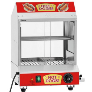 Hot Dog höyrystinvitriini Bartscher WB1001