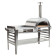 Pizzauuni-setti ulkokäyttöön GrillSymbol Pizzo-XL-inox