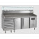 Pizzatyöpöytä Tefcold PT1310 + raaka-ainevitriini GVC38-200