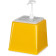 Kastikeannostelija 2,5 L Hendi, Keltainen